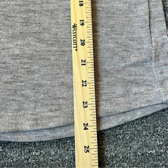 Philosophy ruffle sleeve round Neck sweater top size small heather gray - Picture 8 of 10